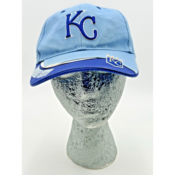 ’47 Other - Kansas City Royals MLB '47 Adjustable Baseball Cap Hat KC Blue Vintage Style